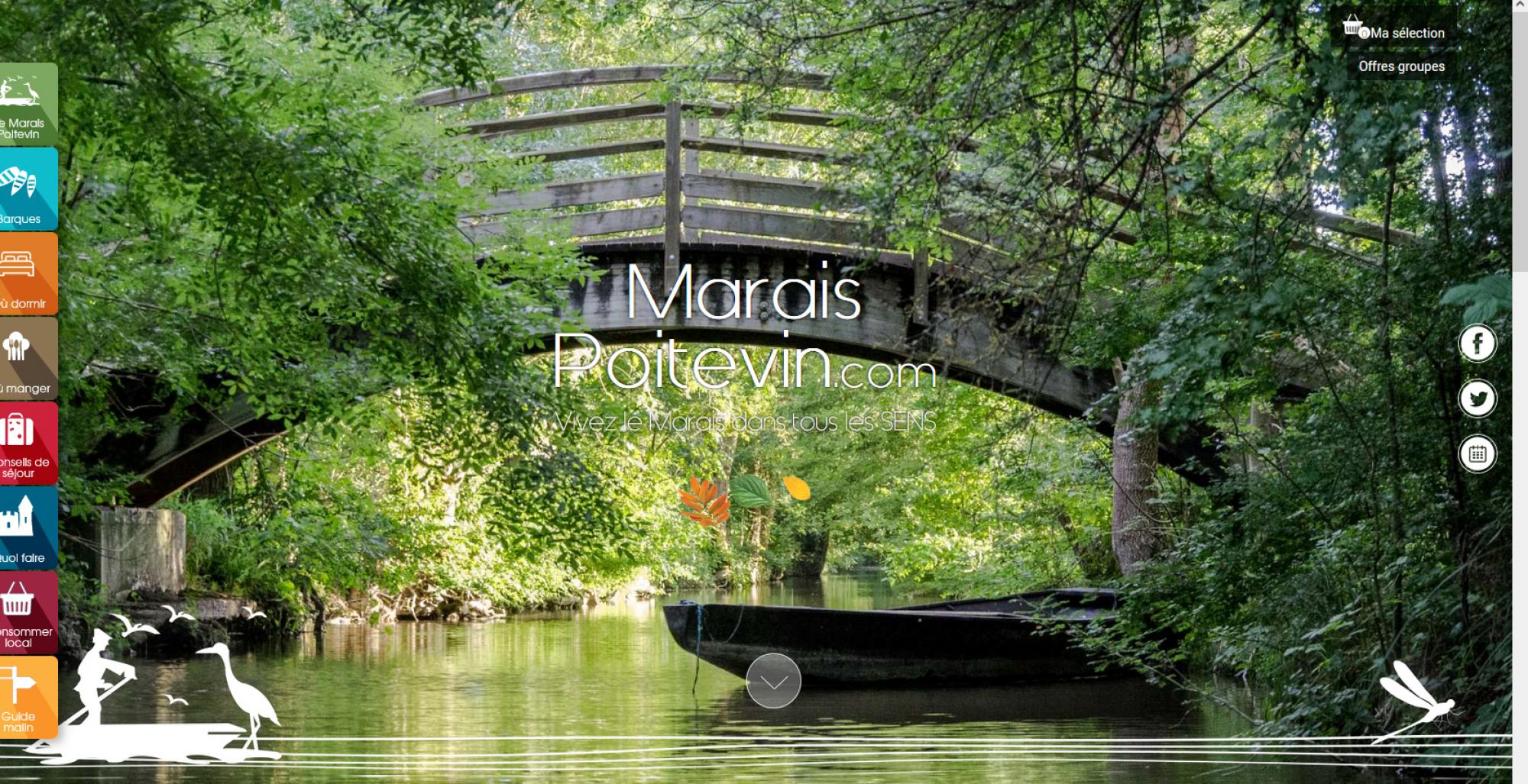 Le Marais Poitevin, un paysage magique
